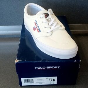 Polo Sport Ralph Lauren Embroidered Skate Suede Sneakers